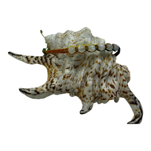 Pulsera de  macramé con piedras