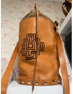 Bolso grande con símbolo Azteca