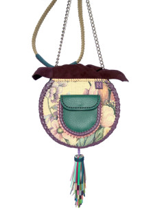 Bolso Redondo Tapi Lila Delilah