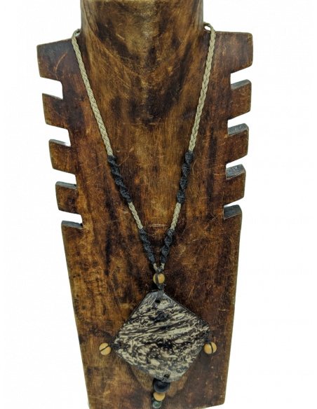 Collar Chontilla blanca